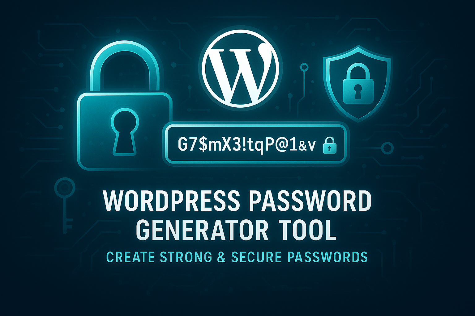 WordPress Password Generator Tool - Create Strong & Secure Passwords